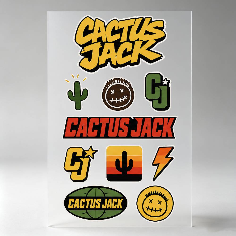 Laptop Accessories Wallpaper - Наклейки C-Cactus J-Jack для кузова автомобиля,