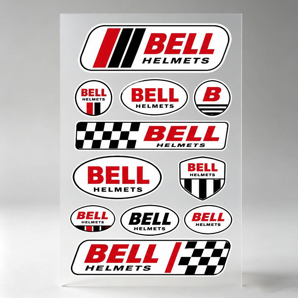 Laptop Accessories Wallpaper - Наклейки для мотоциклетных шлемов B-Bell, для
