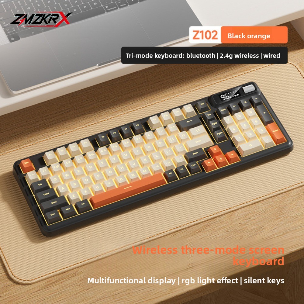 Laptop Accessories Combo Set - Беспроводная/проводная игровая клавиатура и мышь с