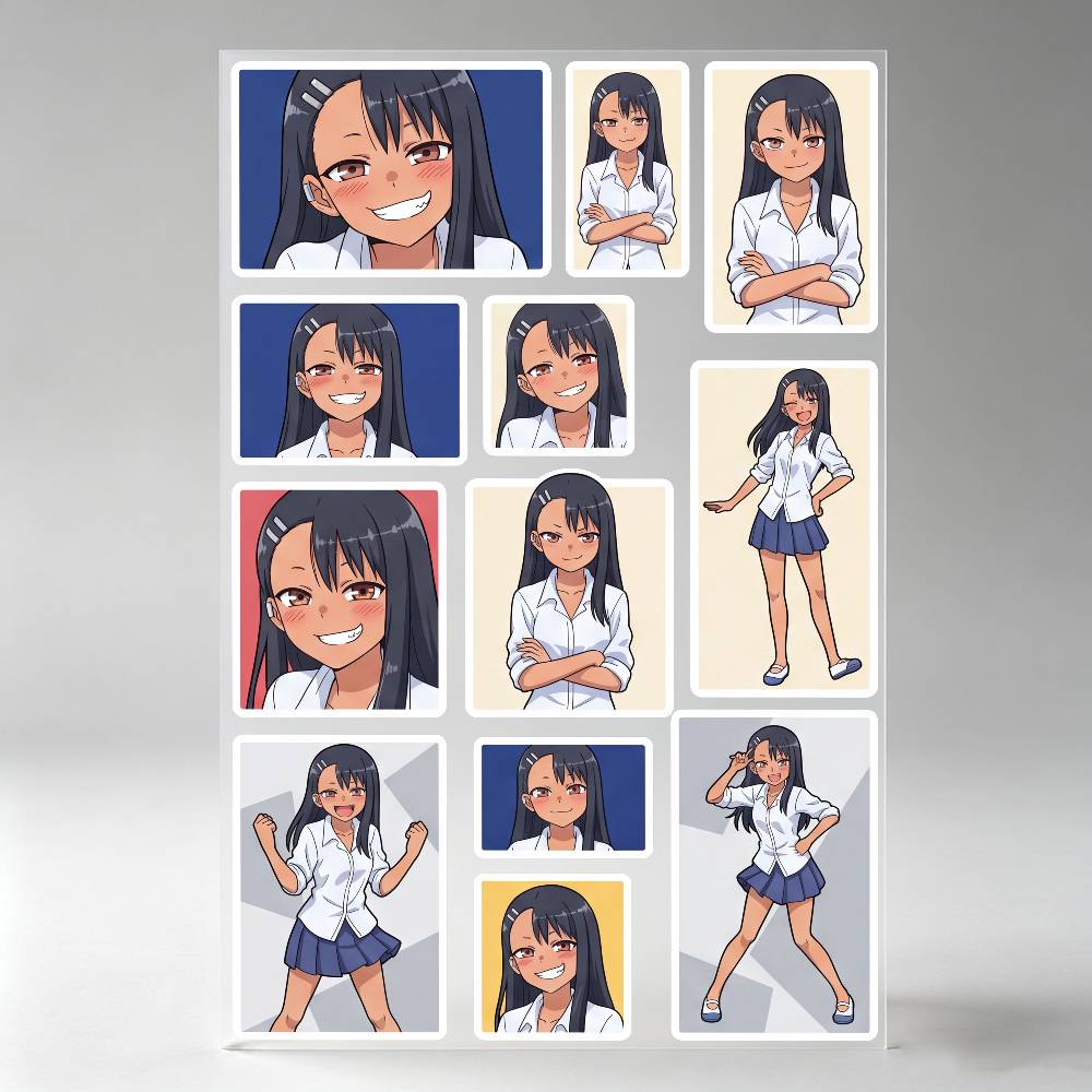 Laptop Accessories Ideas - Аниме-наклейки Miss Nagatoro для кузова автомобиля,