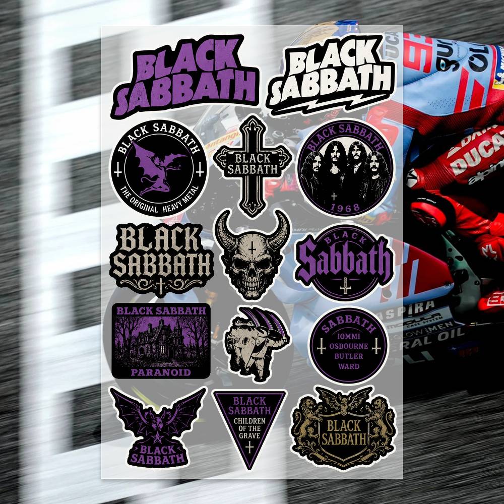 Laptop Accessories Wallpaper - Наклейки B-LACK S-ABBATH: виниловые стикеры для