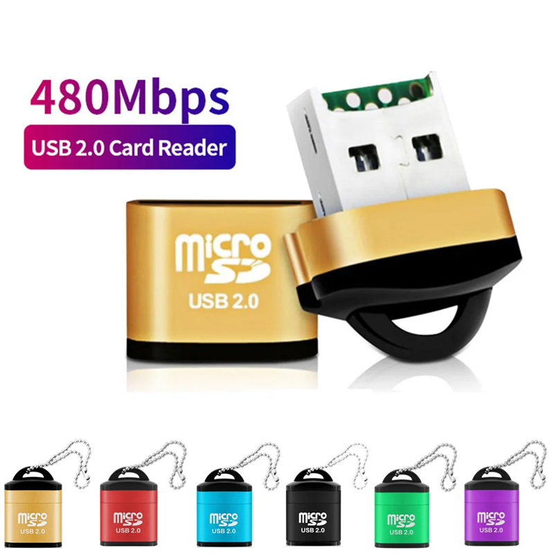 Laptop Accessories Productivity - Мини-USB Micro SD/TF устройство чтения карт