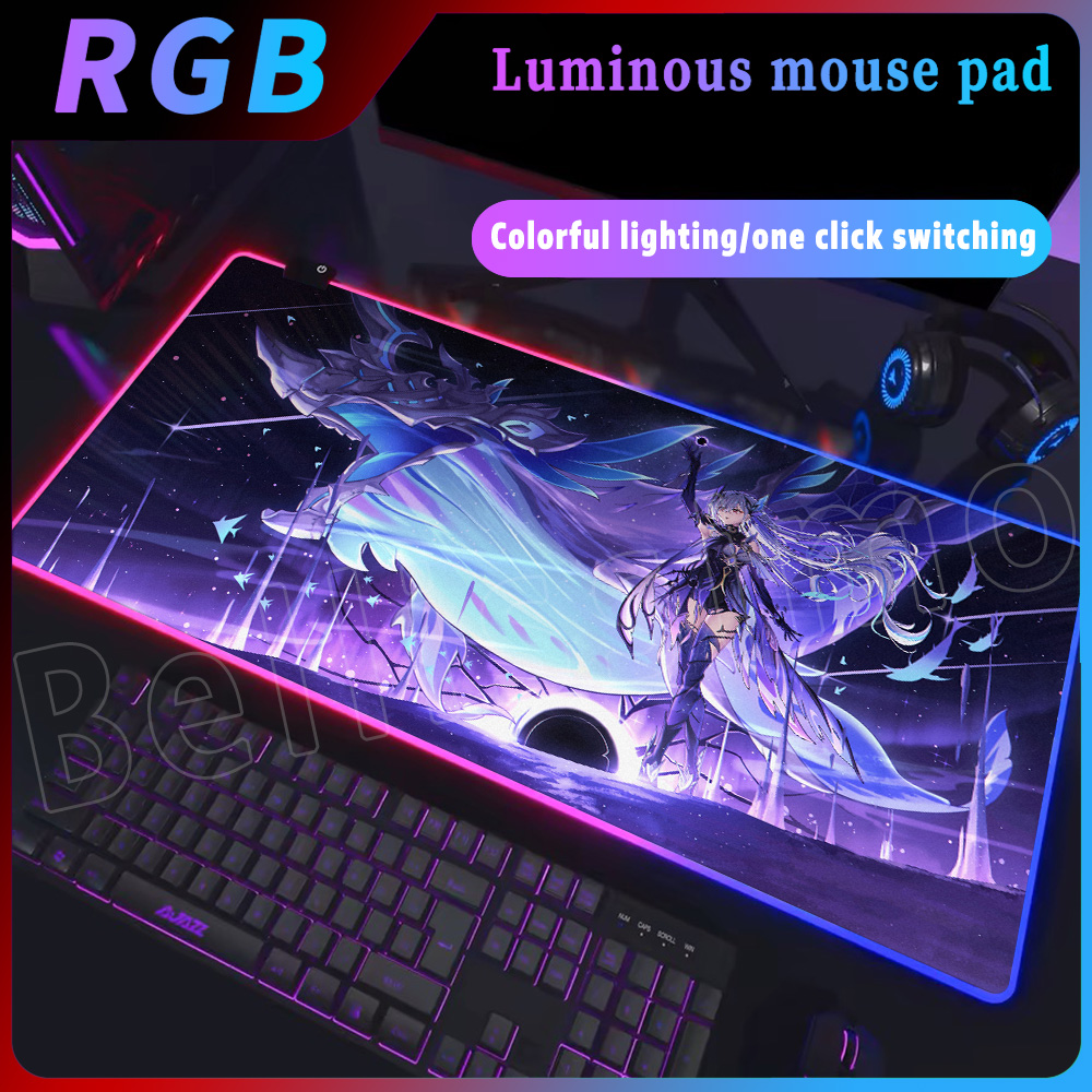 Laptop Accessories Rgb - Новые аниме Arlecchino Skirk настольные коврики