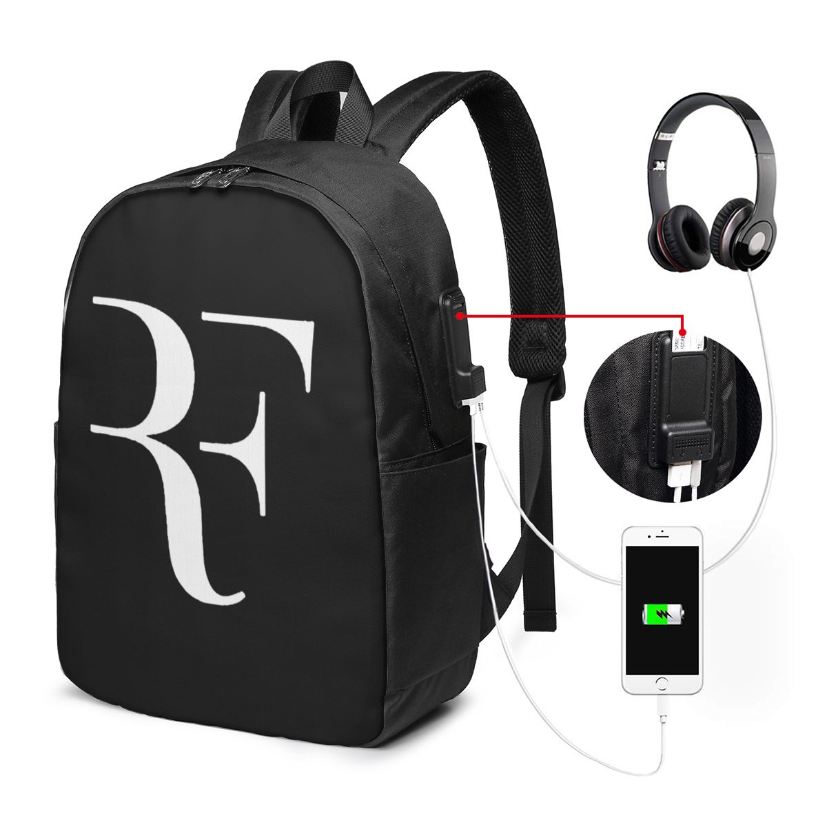 Laptop Original Accessories - Рюкзак Roger Federer, дорожная сумка для