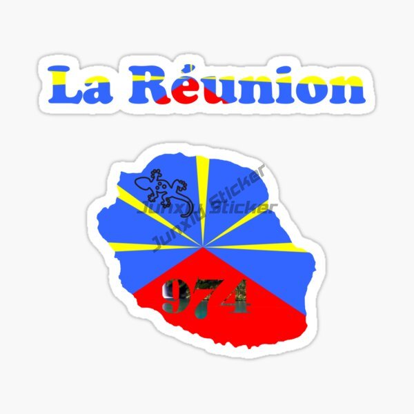 Наклейки с флагом острова Реюн – обзор и цена Laptop Accessories Logo