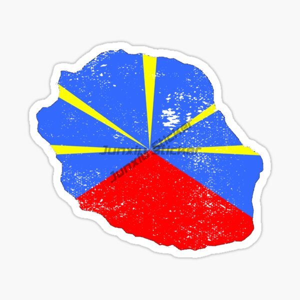Наклейки с флагом острова Реюн – обзор и цена Laptop Accessories Logo