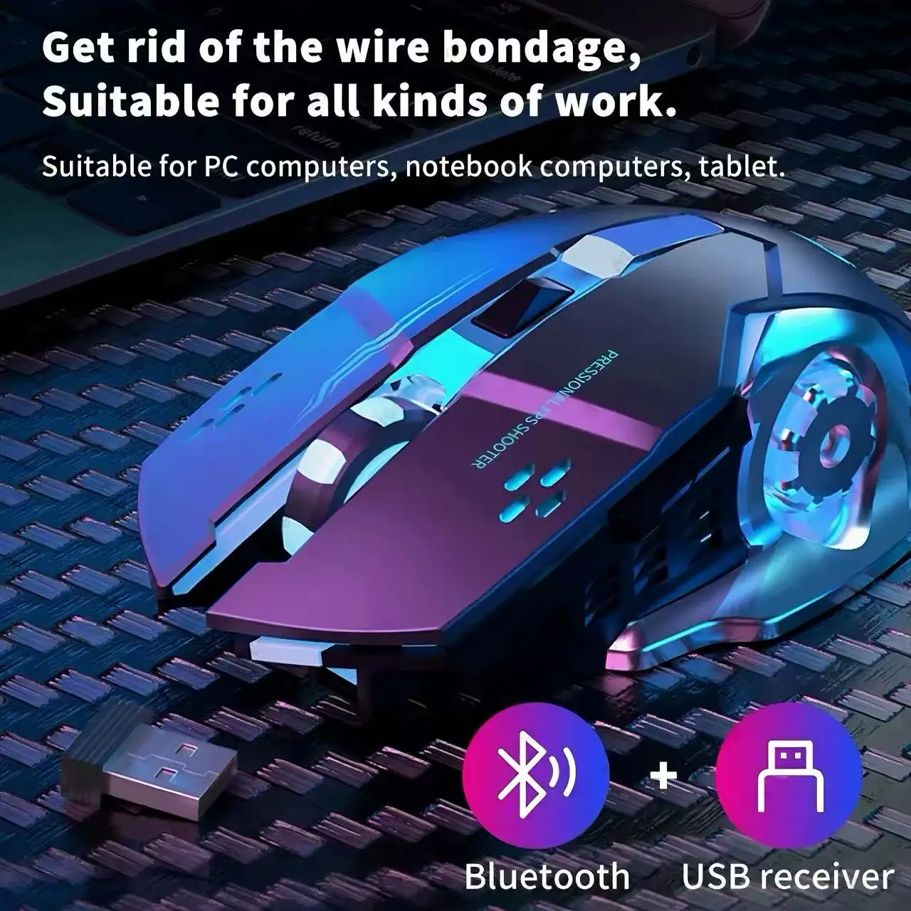 Беспроводная игровая мышь с RG – обзор и цена Laptop Accessories Rgb