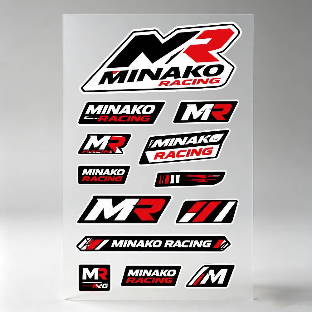 Наклейки M-MINAKO R-RACING для – обзор и цена Laptop Accessories Wallpaper