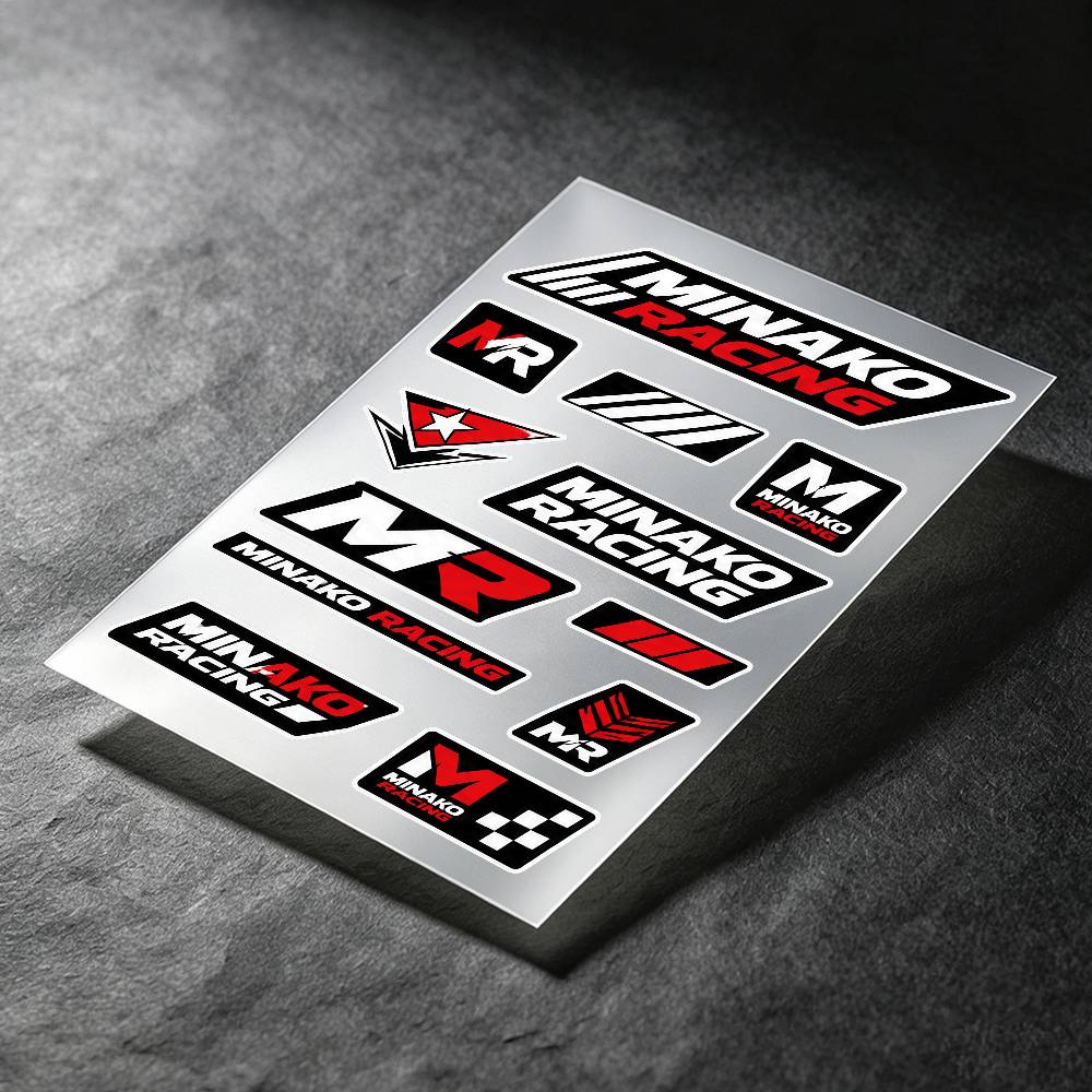 Наклейки M-MINAKO R-RACING для – обзор и цена Laptop Accessories Wallpaper