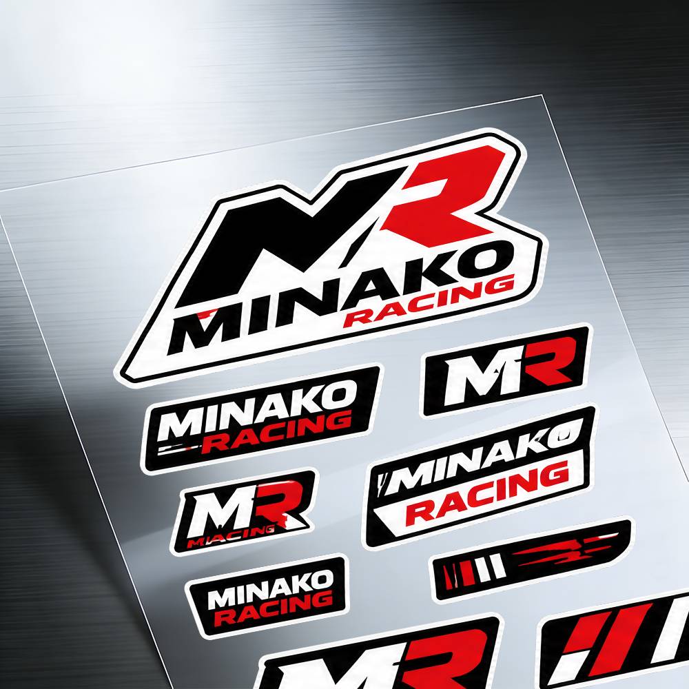 Наклейки M-MINAKO R-RACING для – обзор и цена Laptop Accessories Wallpaper