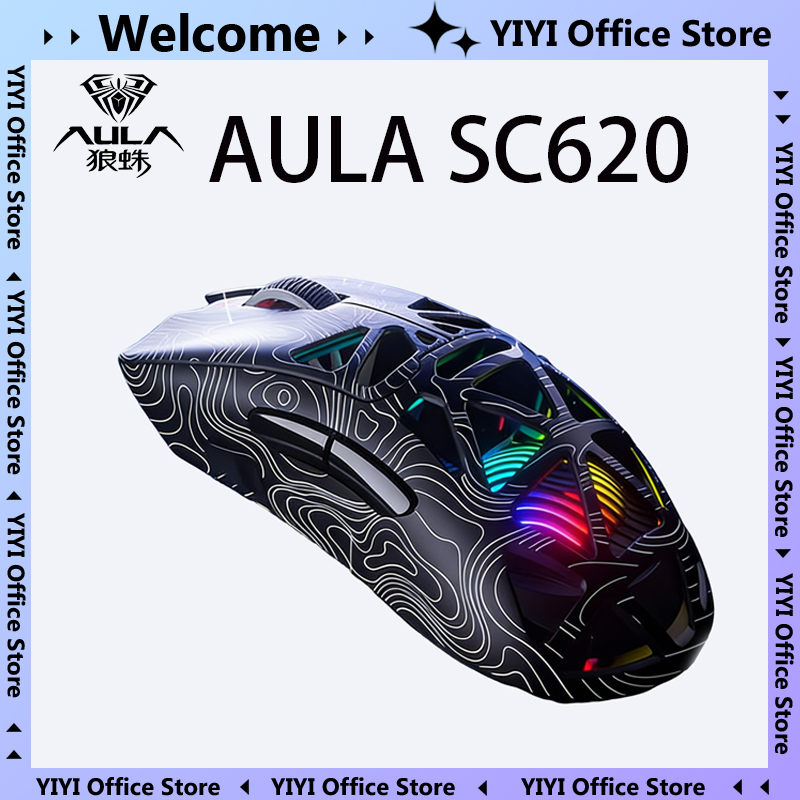 Беспроводная игровая мышь AULA – обзор и цена Laptop Accessories Rgb