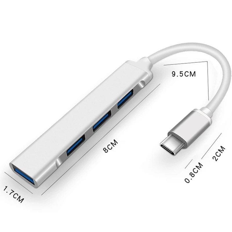 4-в-1 адаптер-хаб Type-C с 4 п – обзор и цена Laptop Accessories Productivity