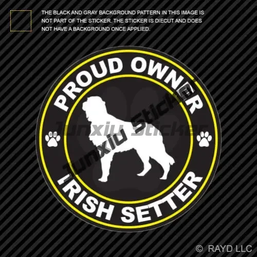 Виниловая наклейка Irish Sette – обзор и цена Laptop Accessories Logo
