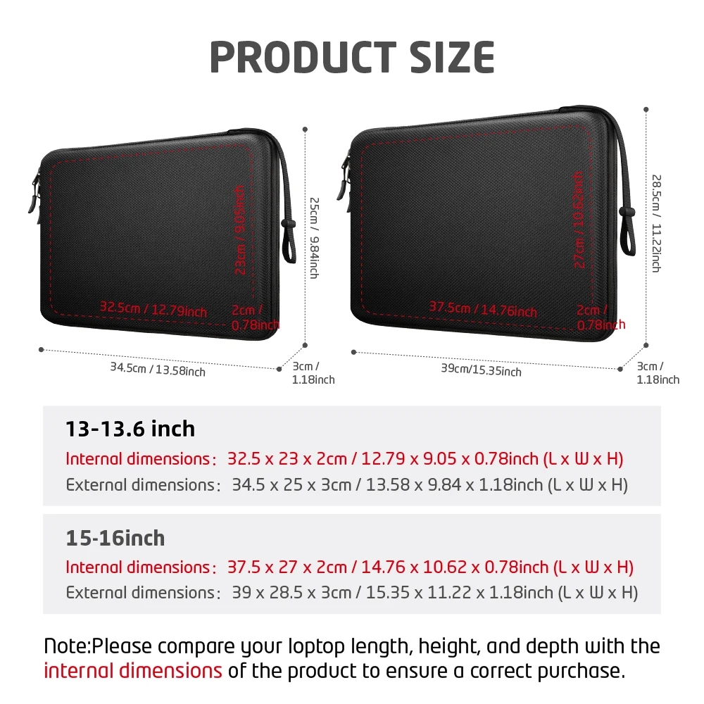 Чехол-сумка для ноутбуков 13,  – обзор и цена Laptop Sleeve Neoprene