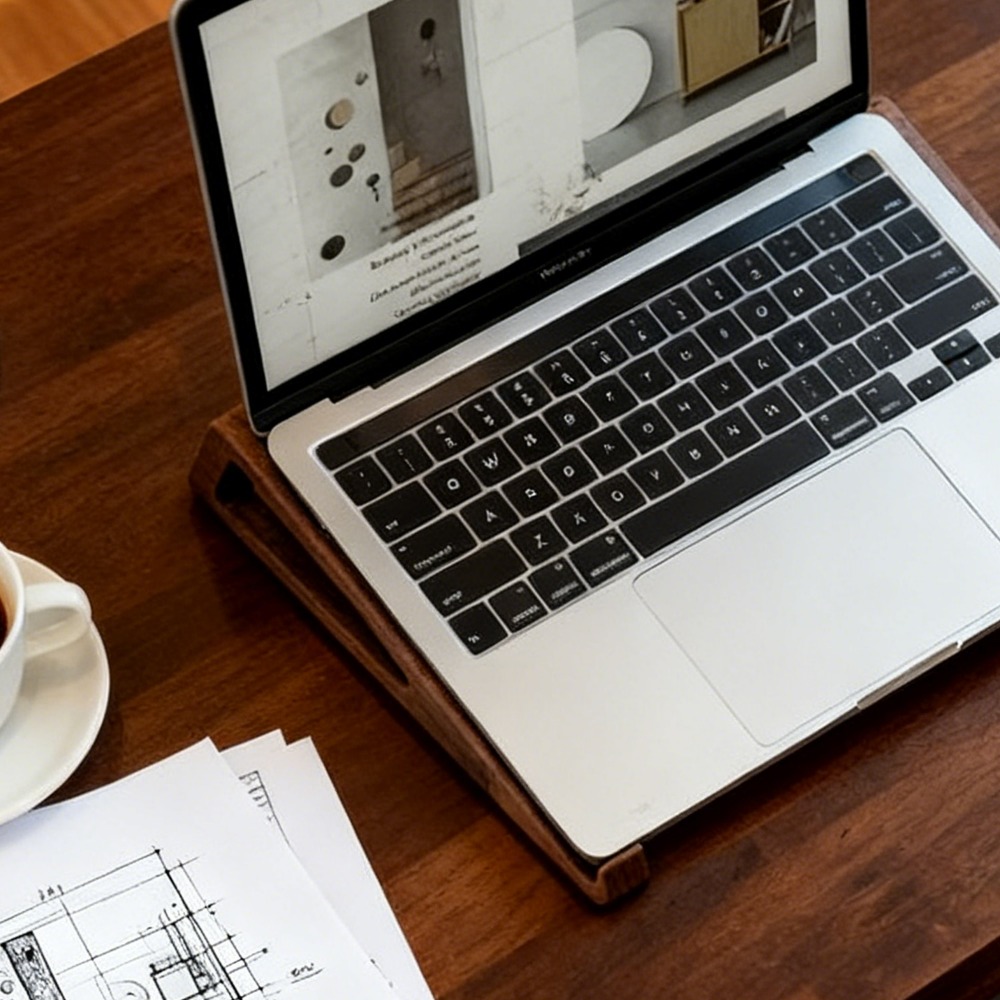Портативная складная деревянна – обзор и цена Laptop Accessories Design